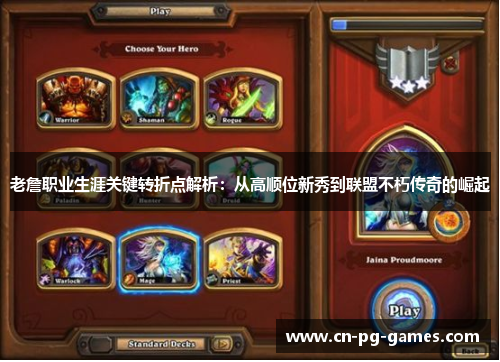 老詹职业生涯关键转折点解析：从高顺位新秀到联盟不朽传奇的崛起